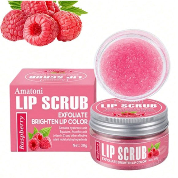 Exfoliating Lip Scrub - Smooth Soft Lips in Seconds